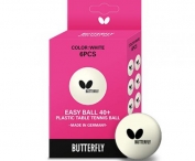 Pelota Butterfly Easy Ball 40+ ( 6 uds )