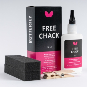 Pegamento Butterfly Free Chack 90 ml + 15 Esponjas Pegamento Butterfly Free Chack 90 ml + 15 Esponjas