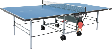 Mesa de Ping Pong Butterfly Playback Rollaway (Exterior) Mesa de Ping Pong Butterfly Playback Rollaway (Exterior)