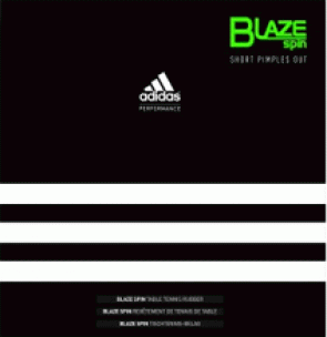 Goma adidas Blaze Spin