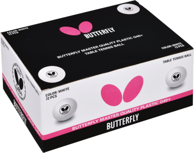 Pelota Butterfly Master Quality G40+ 72ud