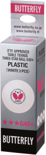 Pelota Butterfly 40+ *** G40 ( 3ud )