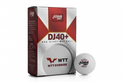 Pelota DHS DJ40+ 3*** WTT ITTF 6ud (seam)