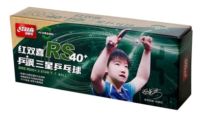 Pelota DHS RS40+ 3*** WTT ITTF 10ud (seam)