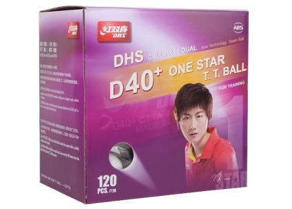Pelota DHS D40+ 1* 120ud (seam)