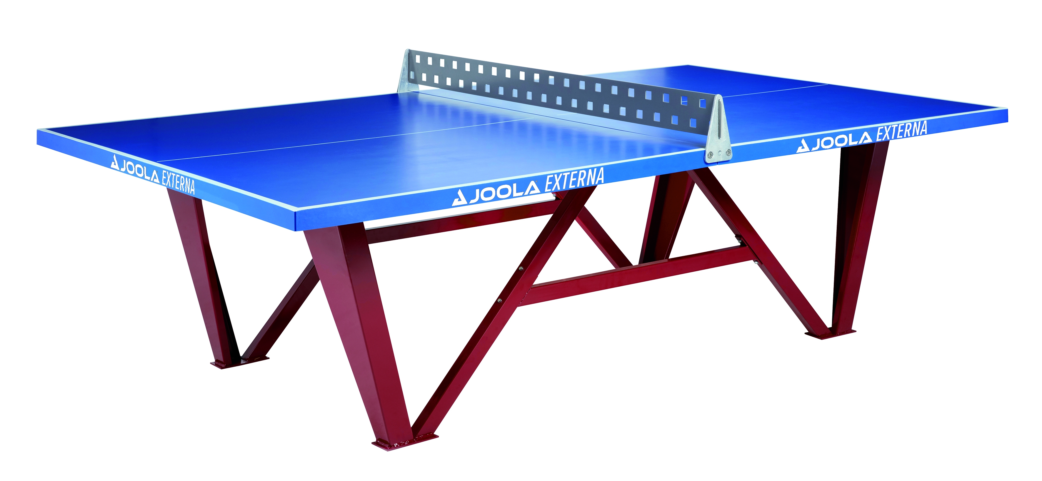 SPORTNOW Mesa de Ping Pong Plegable con Ruedas para Interior y