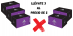 3x2 Pelota Joola Magic ABS 40+ (72 uds) 3x2 Pelota Joola Magic ABS 40+ (72 uds)