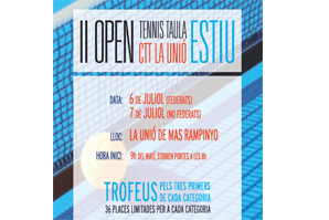 II OPEN TT LA UNIO II OPEN TT LA UNIO