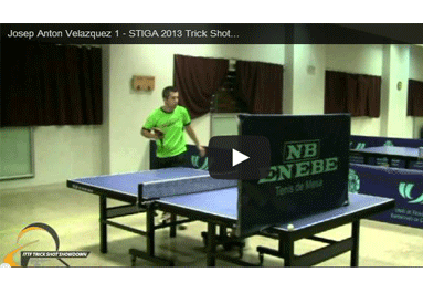 Josep Anton Velázquez deslumbra con sus trucos al universo del tenis de mesa (www.sport.es) Josep Anton Velázquez deslumbra con sus trucos al universo del tenis de mesa (www.sport.es)