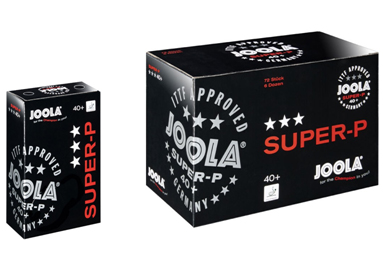 PELOTA PLSTICO JOOLA: SUPER-P *** ( Packs de 6 y 72 bolas )