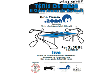 II OPEN JUNIOR DE EUSKADI GRAN PREMIO ZONATT II OPEN JUNIOR DE EUSKADI GRAN PREMIO ZONATT