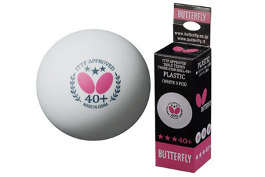 PELOTA DE PLÁSTICO BUTTERFLY *** 40+ A LA VENTA PELOTA DE PLÁSTICO BUTTERFLY *** 40+ A LA VENTA