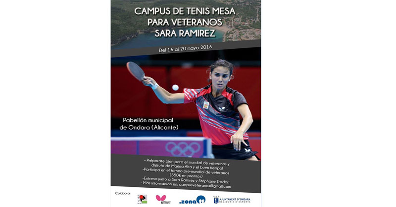 Campus De Tenis Mesa Para Veteranos Sara Ramirez