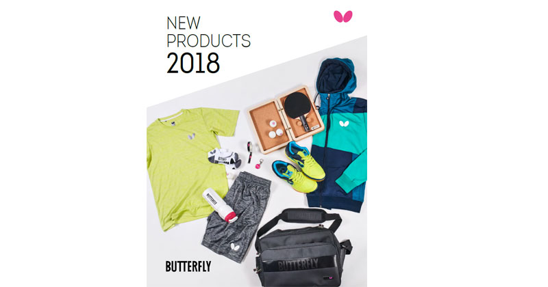 Catálogo Butterfly 2018: textil, zapatillas, bolsas y robots