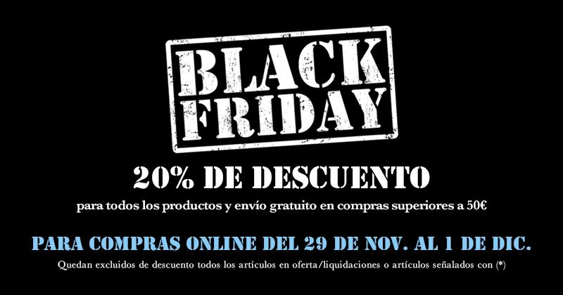 Black Friday Online 2019 (29 Nov - 1 Dic) Black Friday Online 2019 (29 Nov - 1 Dic)