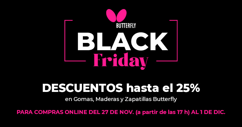 Black Friday Butterfly Online (27 Nov - 1 Dic)